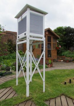 a modern weather box