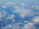 virga - ice crystals falling from a cloud