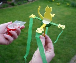 weather vane made by a child