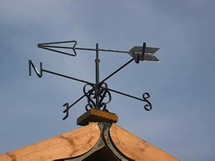 a simple weather vane